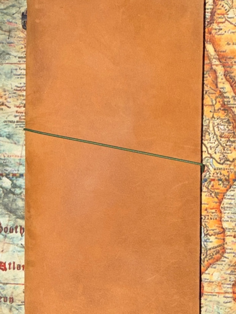 Travelers Company Leather Notebook Cover - Regular Size - Camel